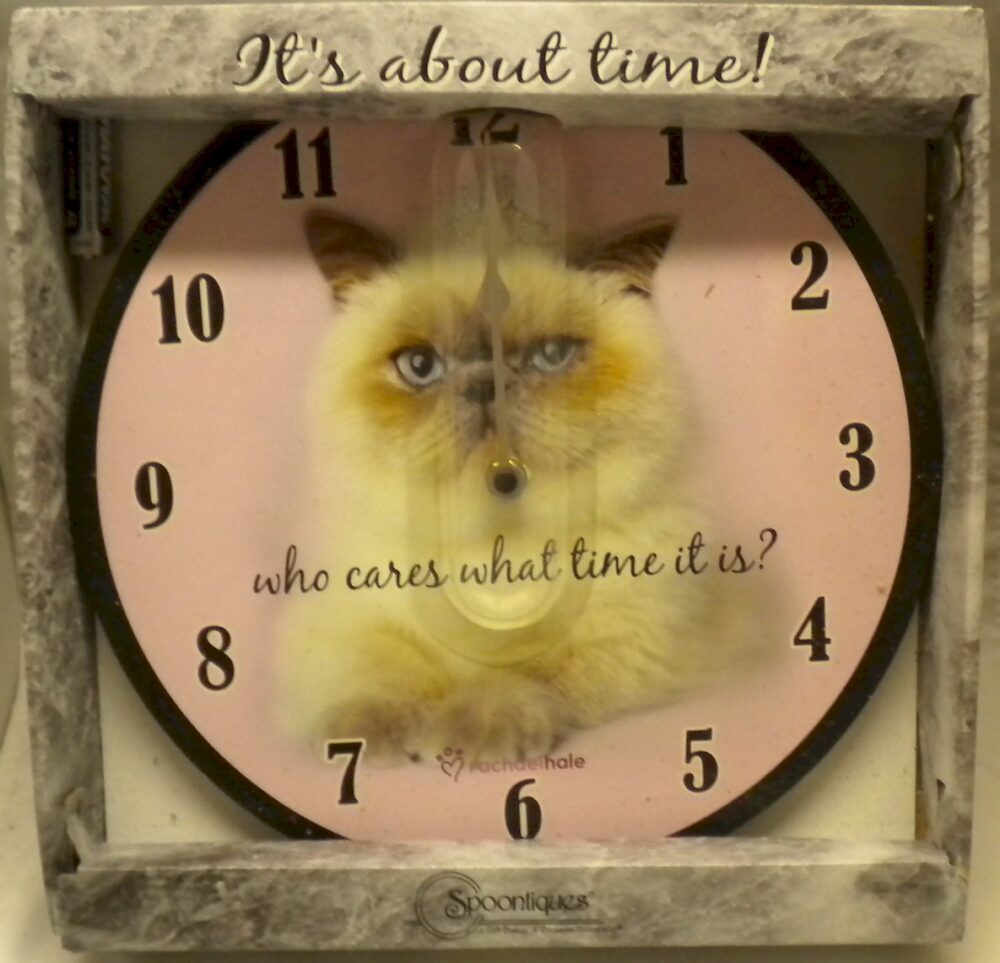 Cute Cat Clock
