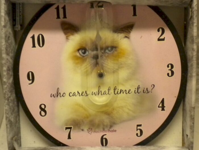 Cute Cat Clock