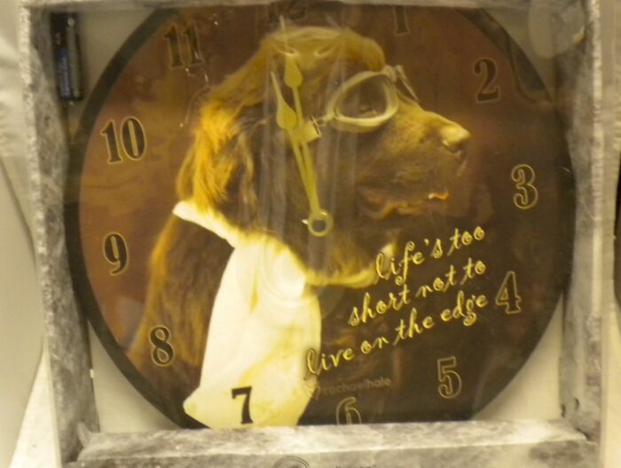 Cool Dog Clock