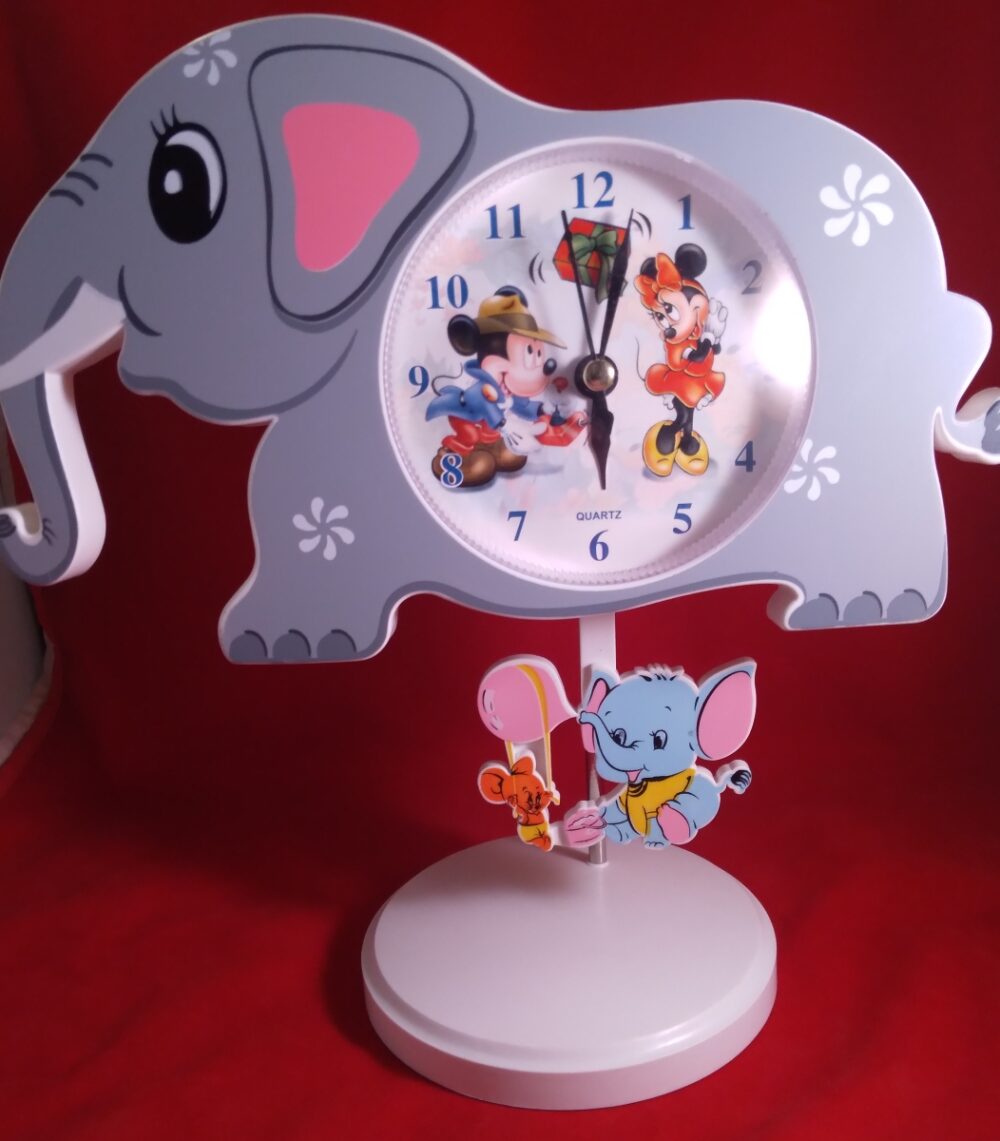 Mickey & Minnie Mouse Collectible Clock