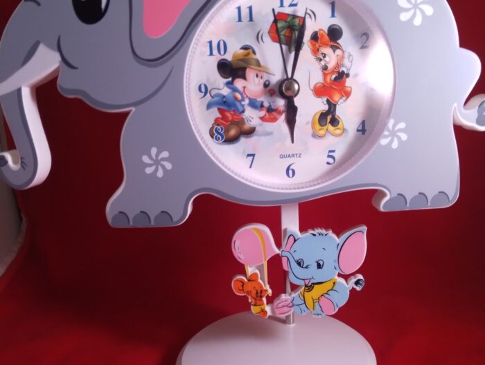 Mickey & Minnie Mouse Collectible Clock