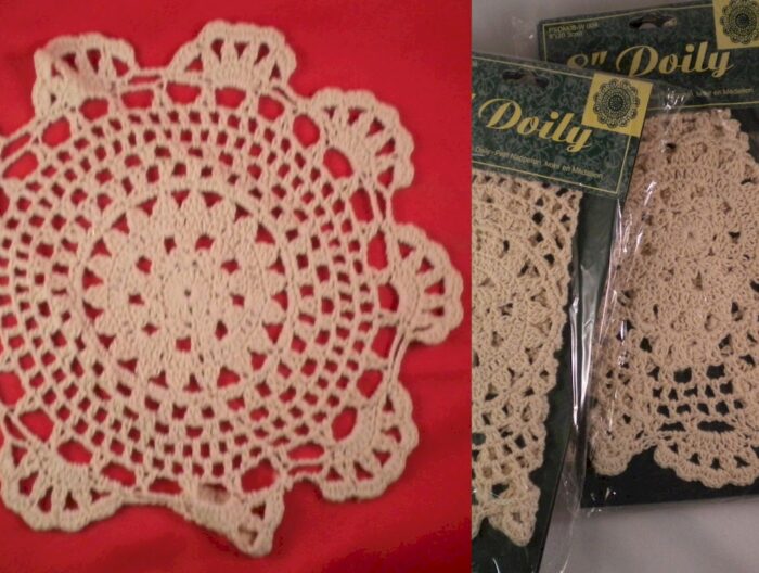 8" Knitted Doily's