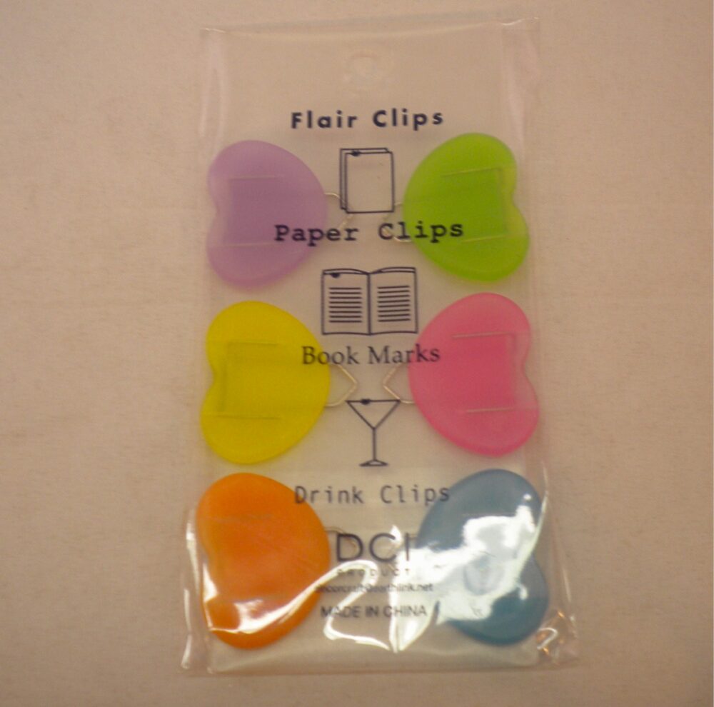 Heart Flair Paper Clips