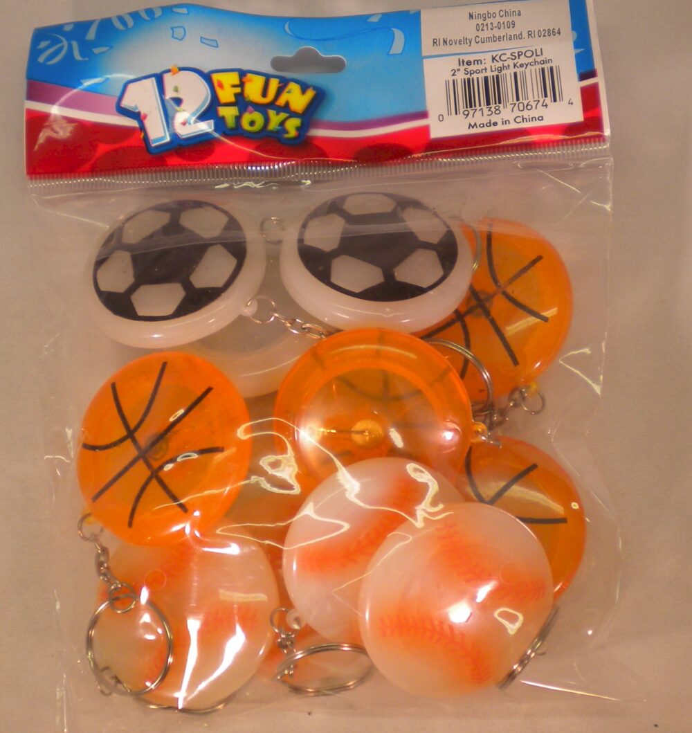 Sports Ball Keychains