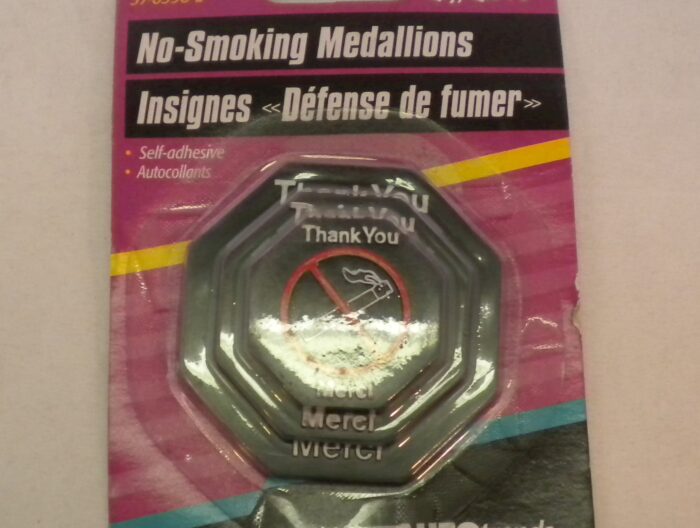 No Smoking Medallions