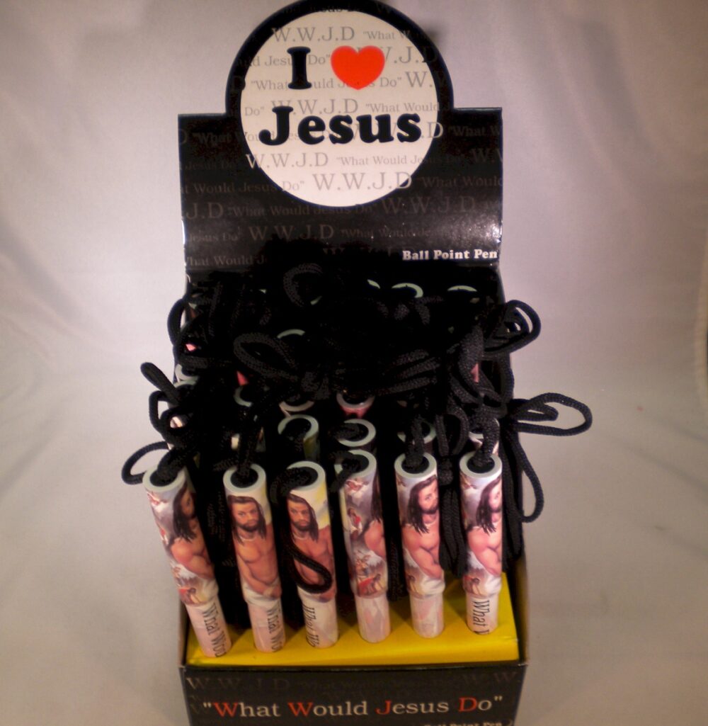 WWJD Lanyard Pens