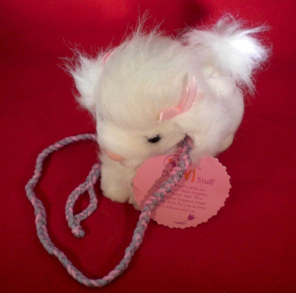 Plush Dog On Leash