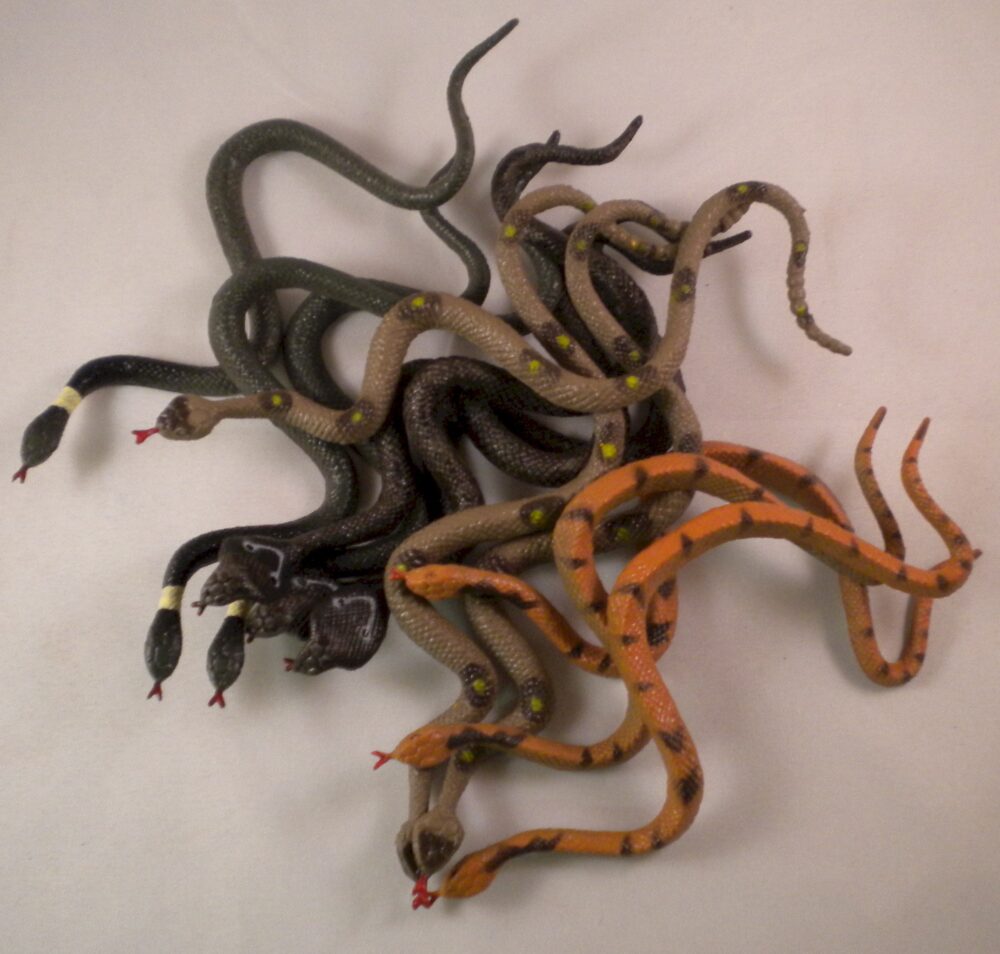 Scary 6" Rubber Snakes