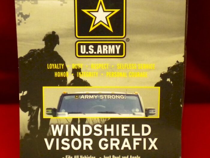 US Army Windshield Grafix