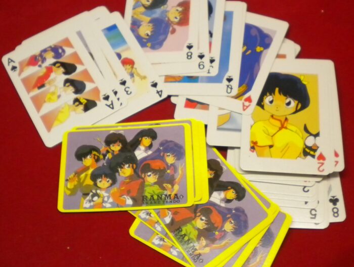 Ranma Akane Tendo Playing Cards